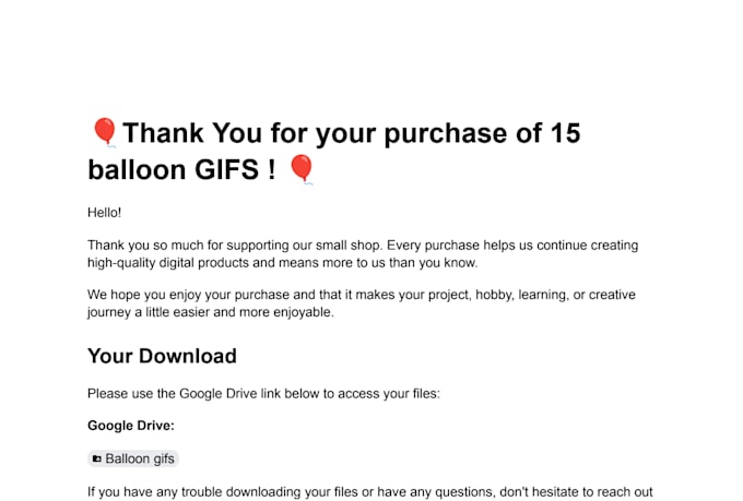 sell retro balloon gifs